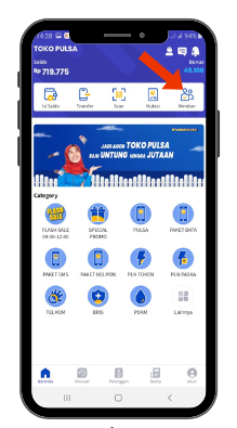 Cara Setting Link Referal & Kode Referal Toko Pulsa murah