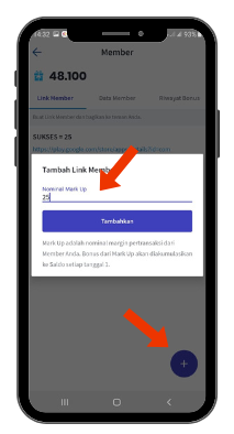 Cara Setting Link Referal & Kode Referal Toko Pulsa